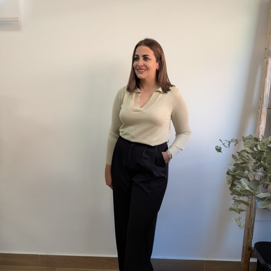 Conjunto Polo Punto y Pantalon de Pinzas