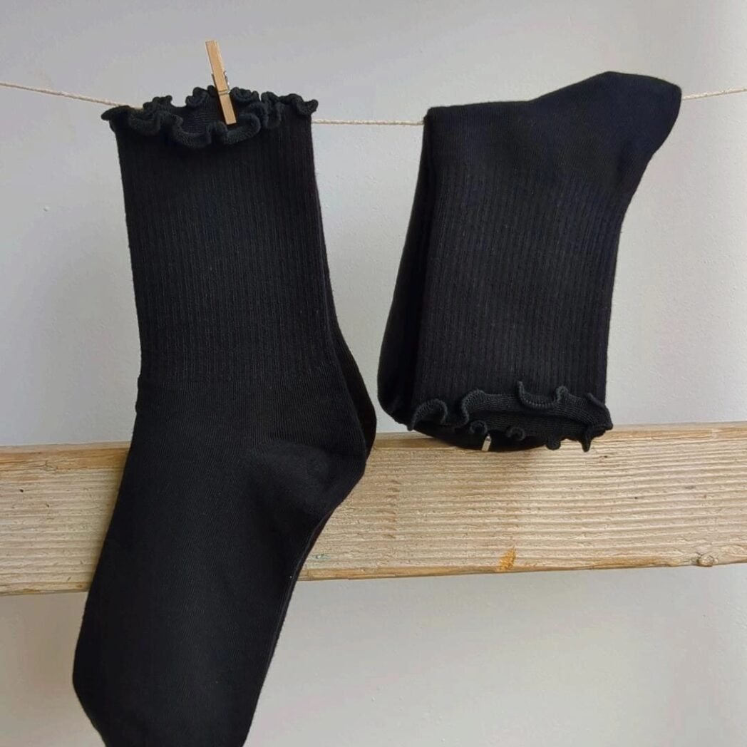 Calcetín Canalé Volante